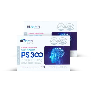 에이치엘사이언스 소비기한 25/11/27 의사가 성분배합한 PS300 2박스 (2개월분)