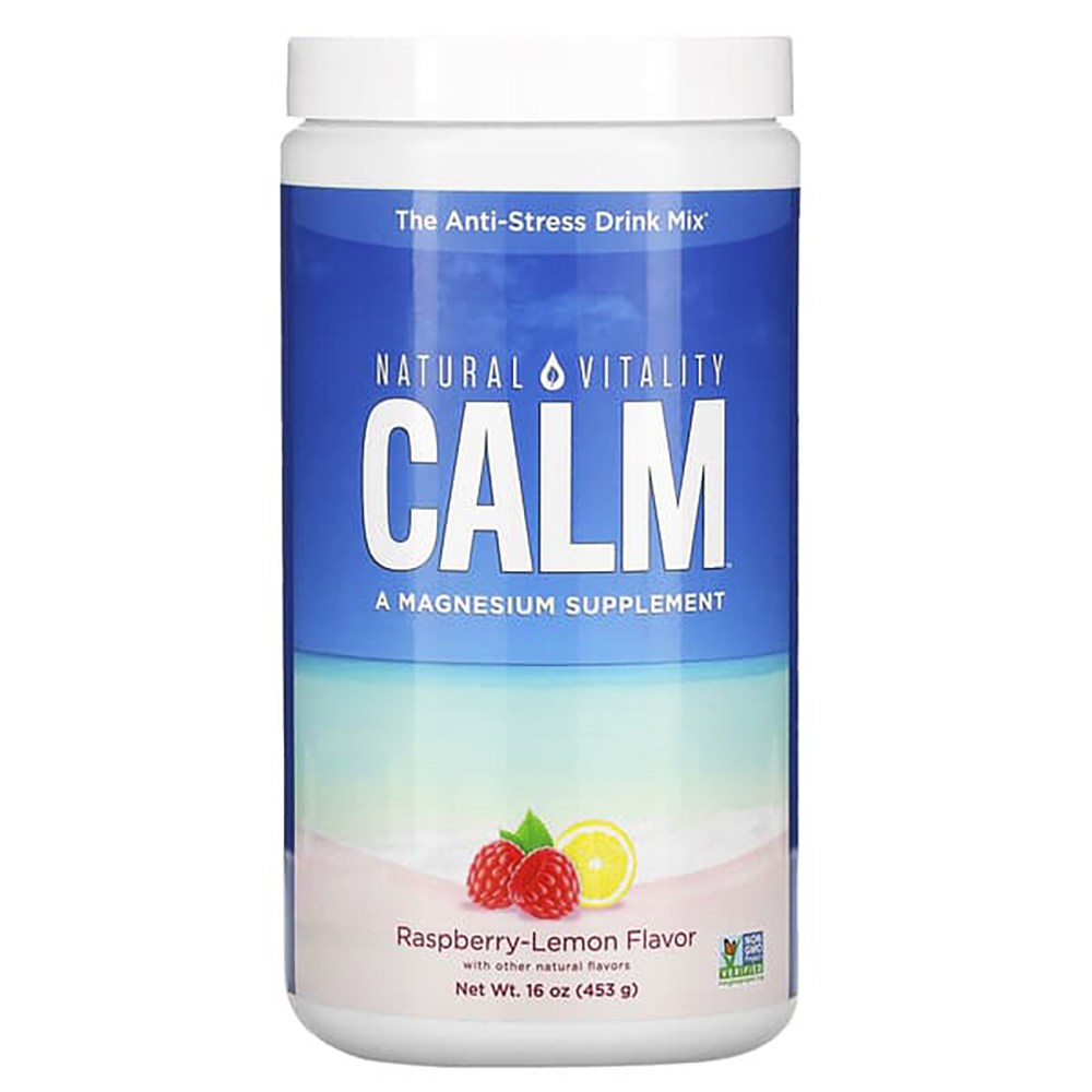 내추럴 바이탈리티 CALM 드링크 믹스 라즈베리 <b>레몬</b> 맛 <b>453g</b>
