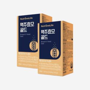 <b>뉴트리원라이프</b> 엘루맘 <b>뉴트리원</b> <b>맥주효모</b> 골드 90정 2박스