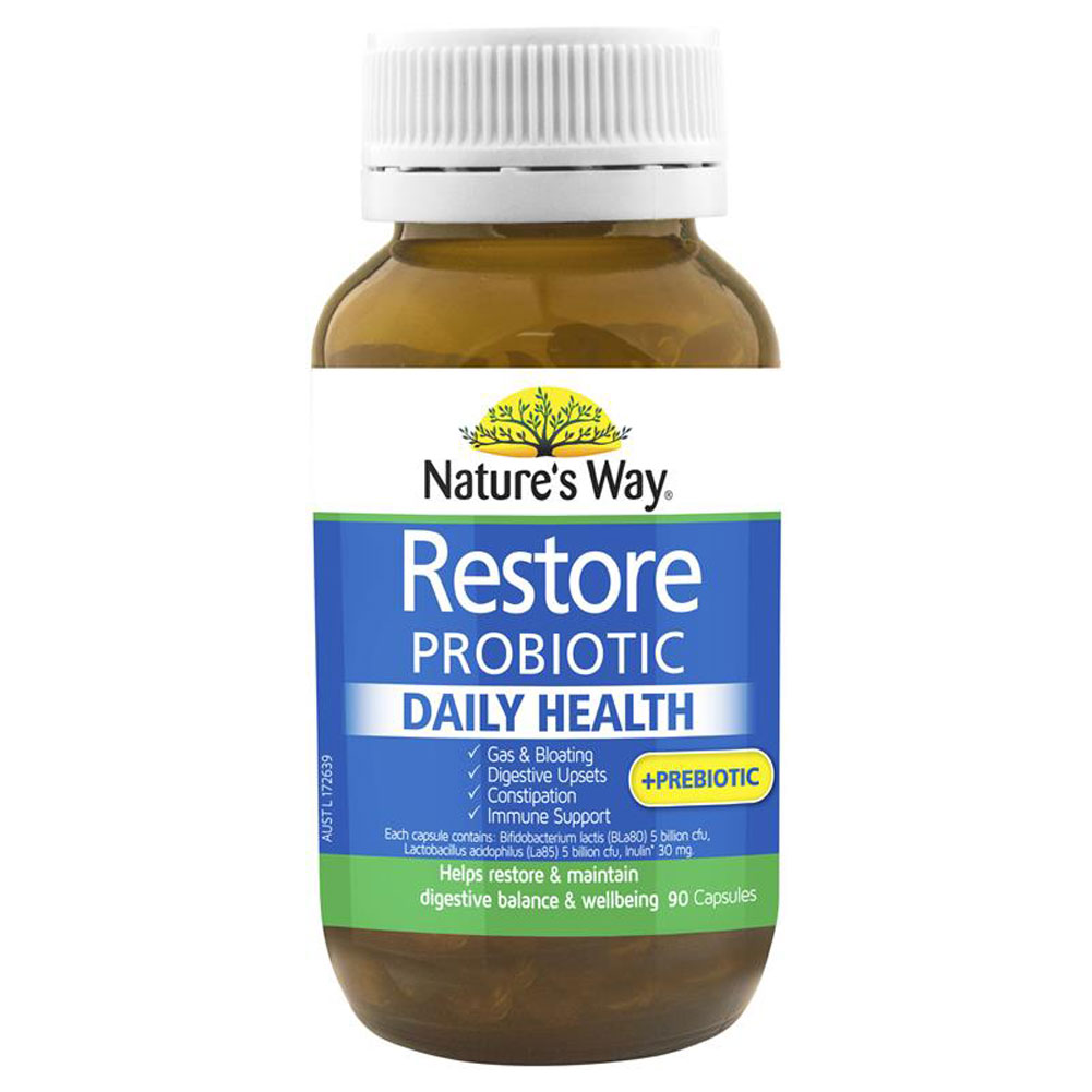 <b>Nature’s Way 장</b> 건강 데일리 프로바이오틱스 90캡슐