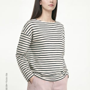 [NC베이직]스판 스트라이프 티 NCLA24W52