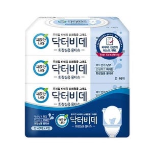 [하프클럽]닥터 비데 물티슈 캡 4입