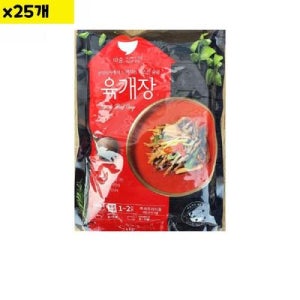 즉석육개장 식자재 식재료 도매 유통 육개장 선미 600g x25개