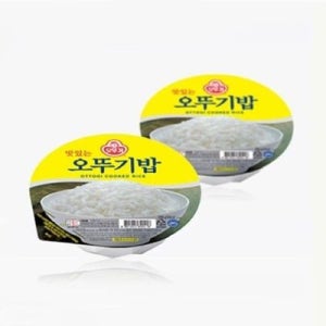 캠핑용즉석밥 자취생 캠핑용 오뚜기밥 즉석밥 흰쌀밥 210g 24개