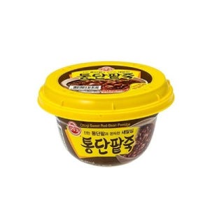 전복죽 오뚜기 죽 용기 통단팥죽 285g 1개