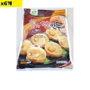 식재료 엄지식품 김치왕만두 70g x20개 1.4kg x6개