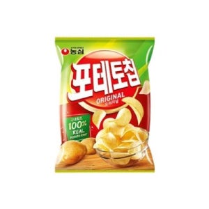 농심 포테토칩 오리지널 60g X 20개