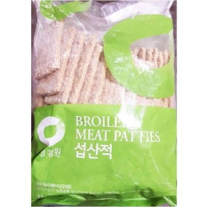 육가공 청정원 섭산적 고기산적 2KX5 즉석식