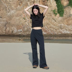 [무브웜] [Hiking Edition] Flare Line Pants- 2Colors