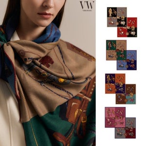 베라왕 CLEA 양면 울실크 스카프 TV상품