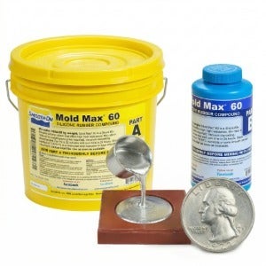 Mold Max 60(5.6kg)-단단한 금속 주물 캐스팅 실리콘 (경도 60)