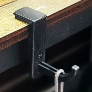 코너 옷걸이 사무실 책상모서리 행거 헤드셋거치대 헤드셋걸이 헤드폰걸이 헤드폰거치대