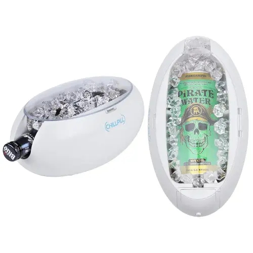 <b>Chillpill</b> 인스턴트 드링크 칠러 - 355ml(12온스) 또는 473.2ml(16온스) 캔용 급속 음료 냉각기 휴대용 쿨