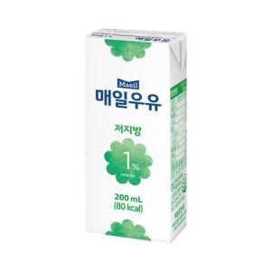 매일우유 저지방1% 200ml 24팩