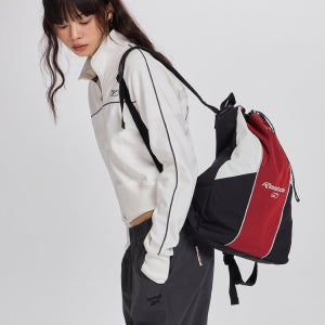 [리복] 컬러 블록 스트링 백팩 - 다크 레드 REBA5FY01R2