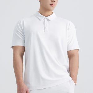 휘트니스 중독 골프티 프리미엄 카라 티셔츠 명품 화이트