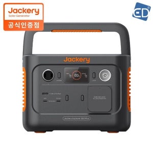 [잭커리] [JACKERY]  300Plus 휴대용 파워뱅크 캠핑용 배터리