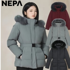 [AK분당점] [네파] 시그니처 미드기장 다운 여성 프리미아 벨티드 다운