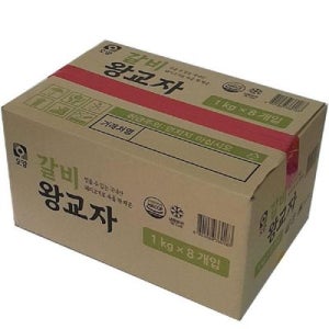 사조오양 갈비 왕교자 1KG 1박스(8입)
