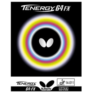 [버터플라이] 탁구러버(테너지64-FX) 블랙