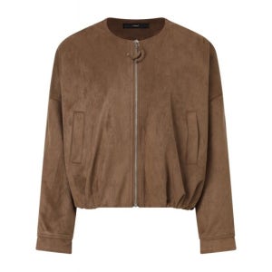 르샵 스웨이드 밴딩 집업 자켓 (DP3JK013A)