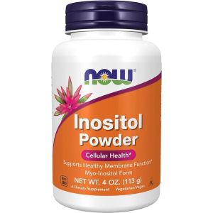 나우푸드 NOW Foods <b>Inositol</b> <b>Pure</b> <b>Powder</b> 4oz - Pack of 2