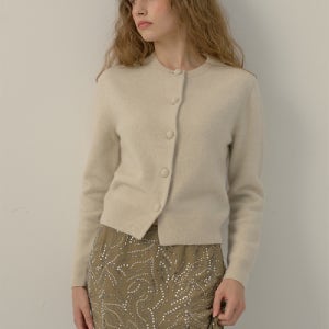 [아코디코] 폭스 블렌드 니트 가디건 AD 2409 FW 01