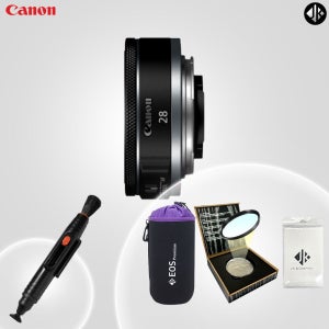 캐논 RF 28mm F2.8 STM + 포켓융 + 방수파우치 +렌즈 클리닝 펜+ 슬림 MCUV 55mm 필터 _WJK