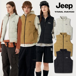 지프 25FW 최신상 루비콘 디보 덕다운 패딩 베스트 1종 남녀공용 TV상품