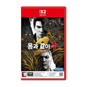 닌텐도 스위치2 용과 같이 극2 한글판 예약 일러스트 색지 특전 11/12 출고