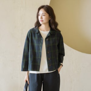 [내추럴포엠]체크포켓카라자켓-JK2509016-