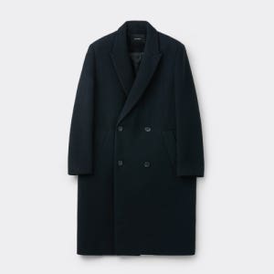 [커스텀멜로우] Navy Half Double Breasted Coat CWCAW25711NYD CWCAW25711NYD