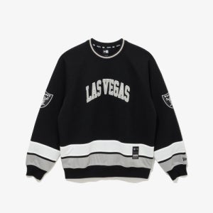 [뉴에라] NFL 라스베이거스 레이더스 맨투맨 블랙 14741996 14741996