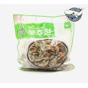 냉동 부추전 1kg 바삭한 부추전 간편식 픽업