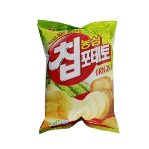 농심 포테토칩 오리지날 60g X 20개 (1박스)