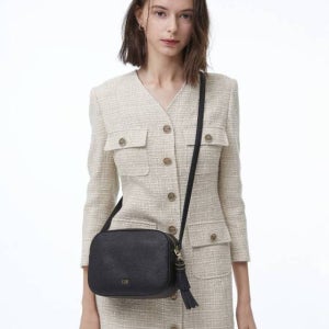 [블프특가] 닥스 DD로고 소가죽 크로스백