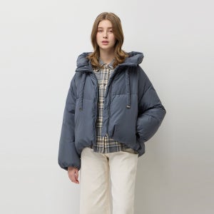 [롯데백화점] 시슬리 루즈핏 후드 숏패딩(SAPD82561) LE1220228334