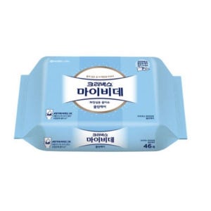 크리넥스 마이비데 클린케어 리필형 46매 X 6팩+6팩