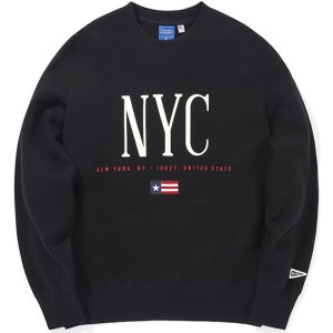 [컬럼비아 유니버시티] NYC FLAGS WOMENS FLEECE SWEATSHIRTS 블랙