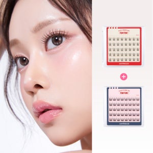 톡톡하라 노글루 속눈썹 단일길이 (1+1)