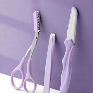 런칭기념 휴대용 눈썹 정리 세트 눈썹가위 눈썹칼