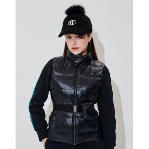 [헤지스골프]  여성 블랙 3IN1 스윙다운 HWJU2D753BK