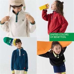 베네통 25FW 키즈 플리스 아노락 1종 택1 TV상품