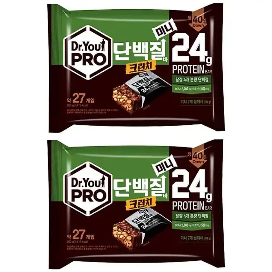 닥터유프로 단백질바 크런치 미니