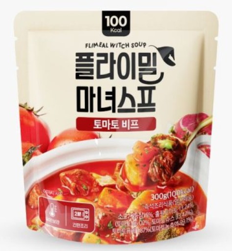 플라이밀 마녀스프 토마토 비프 제품 이미지