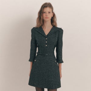 [플로움] Midnight Haze Mini Dress