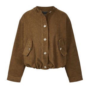 [포커스] 셔링 넥 골드 버튼 코듀로이 자켓 PBINF5F1JK1091