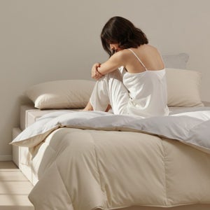 [NEW컬러출시] 메이비 알러지케어 헝가리80 구스 차렵이불 [보관가방 증정]