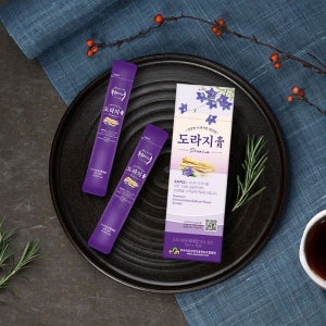 생도라지분말로만든 고농축 도라지고 스틱형 15ml x 30포 선물세트/도라지원물 도라지진액 도라지즙