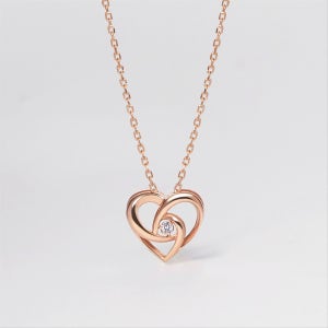 14k,18k 마샤 다이아몬드 목걸이/ANS0199DR, 안나캐럿